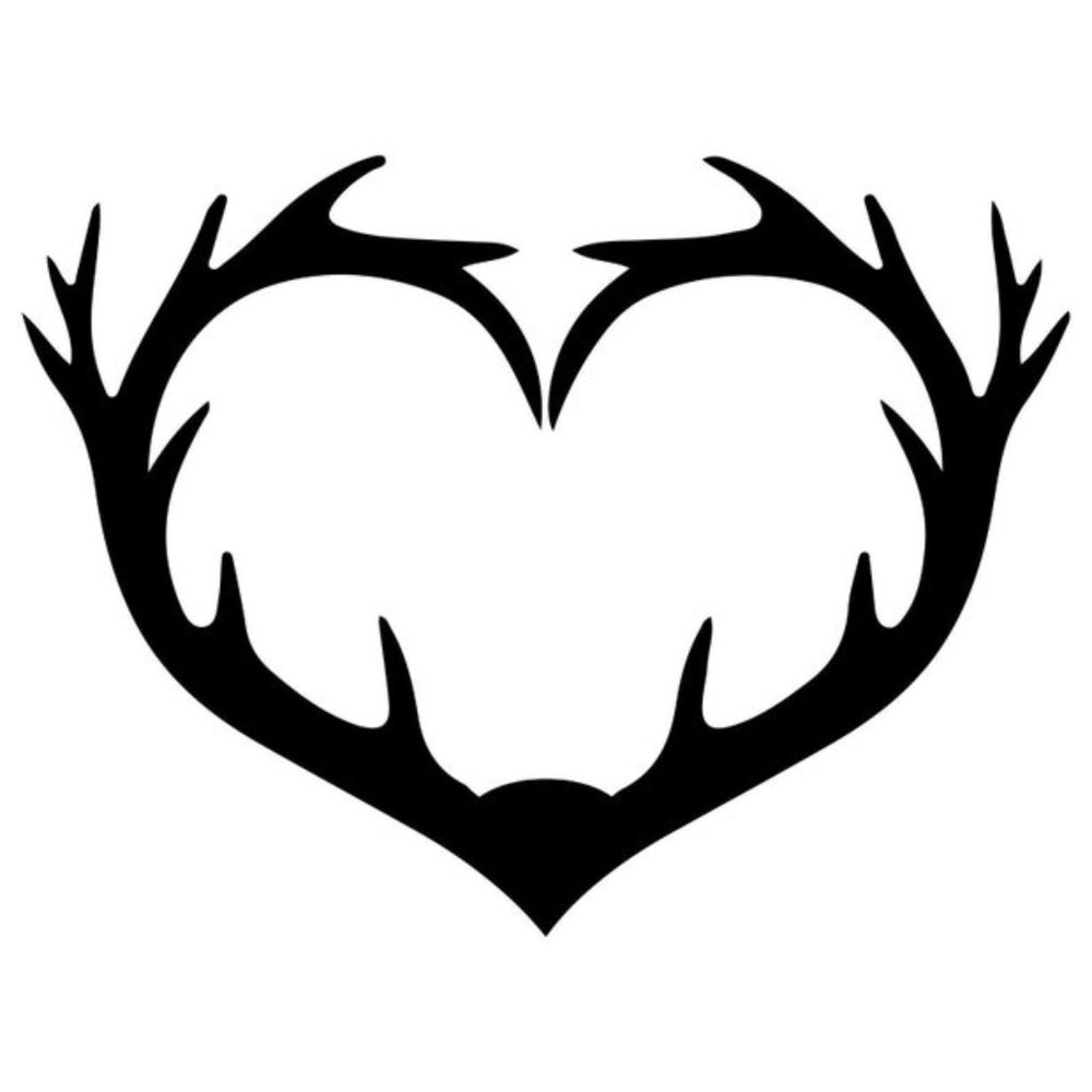 Antler Sticker